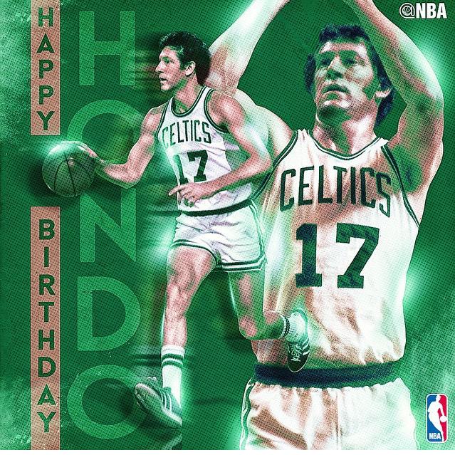 Happy birthday to my dude John Havlicek one of the greatest all around and hustle players ever, 