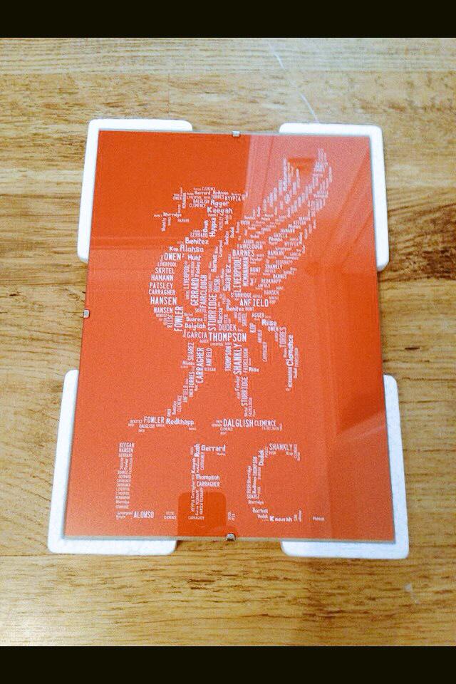 ajf_sports's tweet photo. @walldog66 Liverpool fans: Designs inc framed &amp; delivered  
A4 - £17.50
A3 - £25 
RT/Follow- Great for Gifts #LFC http://t.co/INCnFV4d8U