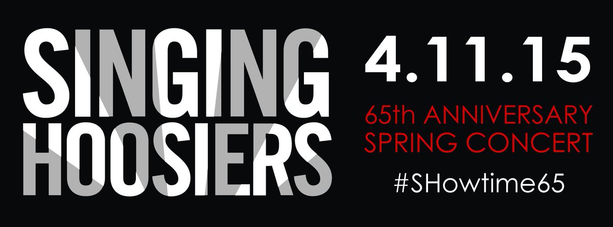 SingingHoosiers's tweet photo. 3 DAYS! #SHowtime65 http://t.co/It65vhXLGO http://t.co/32HjxAhl7r