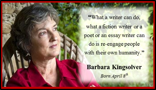 Happy Barbara Kingsolver!  