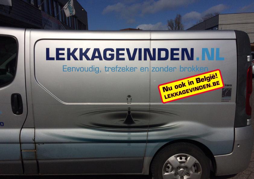 Collega's lekkagevinden.nl nu ook in #België #lekdetectie lekkagevinden.be
