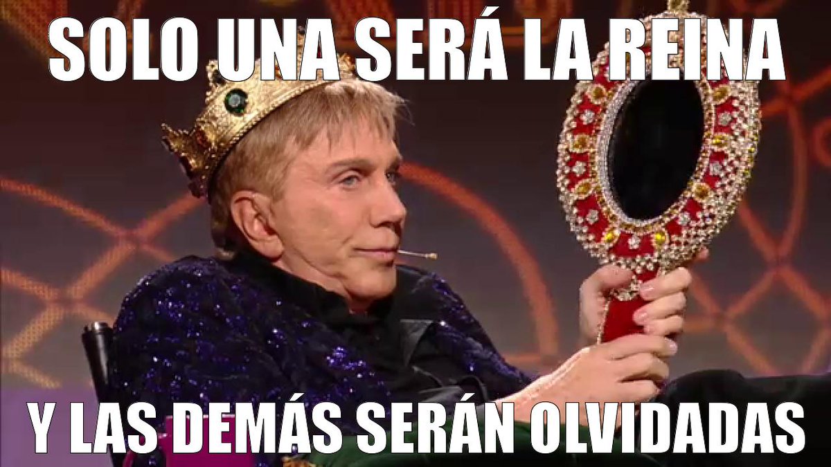 NuestraBelleza's tweet photo. Yikes, ese espejito es muyyy venenoso. @RealOsmelSousa #NBL http://t.co/Sfgs5oKMIE