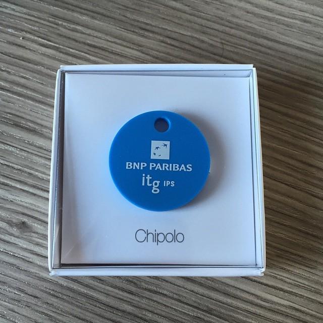 LookItsJulien's tweet image. On nous a offert un #Chipolo à la soirée d&apos;entreprise hier soir ! Hâte de tester !! #ConnectedObject #ItemFinder