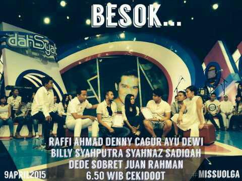 besok ada @abangbily dkk. #BILLYatDAHSYAT cekiddooott