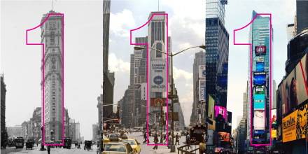 #TimesSquare turns 111 today! #OTD in 1904, #TimesSquare got its name. #HappyBirthday