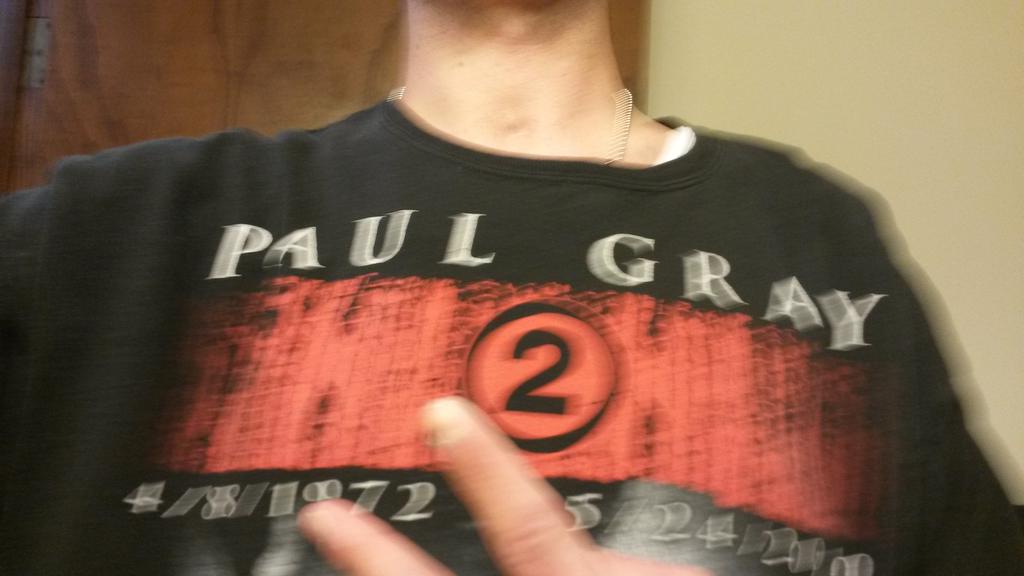 HAPPY BIRTHDAY PAUL GRAY 