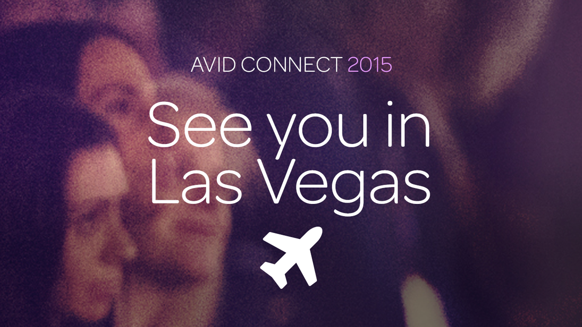 Avid's tweet photo. Prepare to immerse yourself in networking, product insight, and the future of our industry http://t.co/XfsgLUDiun http://t.co/nAVrnTdWAL