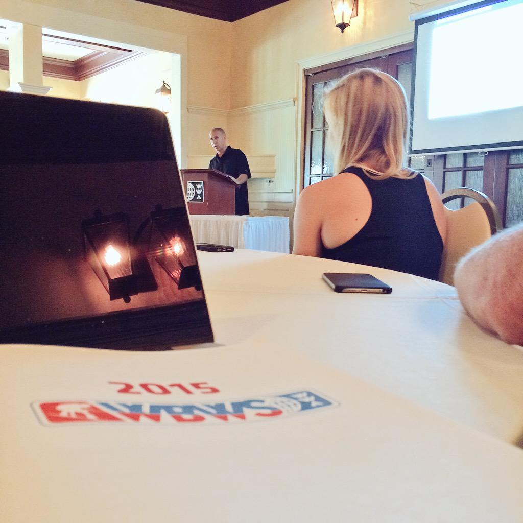 TheWWA's tweet image. The 2015 Athlete Summit is underway with the top riders in the world. Everyone is getting geared up for the #WBWS