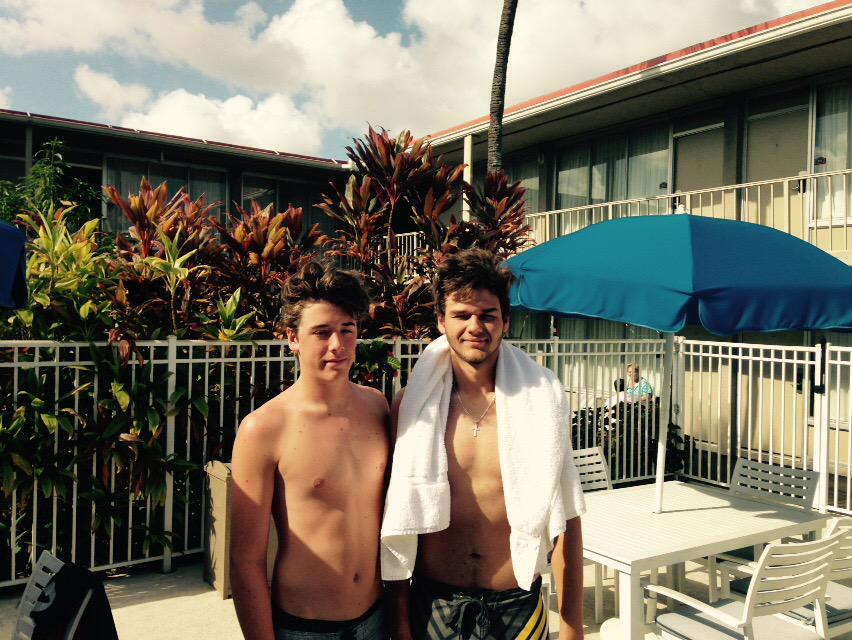 HudBaseball's tweet photo. #morningswim http://t.co/2ECSDYaLnF