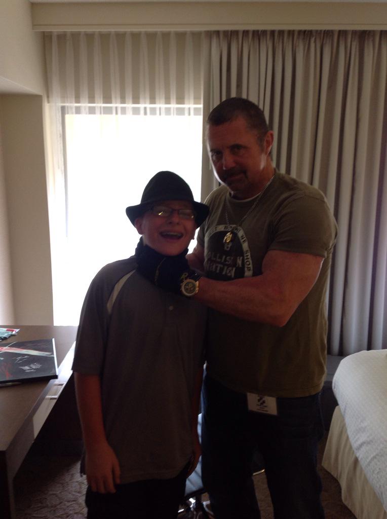 Happy Birthday Kane Hodder! Keep choking!  