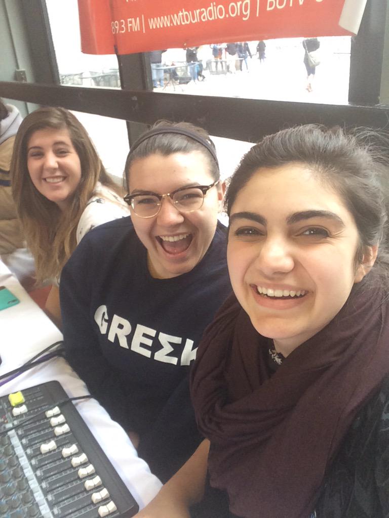 Broadwaves's tweet photo. Stop by @WTBU in the GSU for picks from #broadwaves, @HeyKids_WTBU, @Funky_Bunches, Key-Mo Sah-bee DJs http://t.co/WqElRp9ZCH