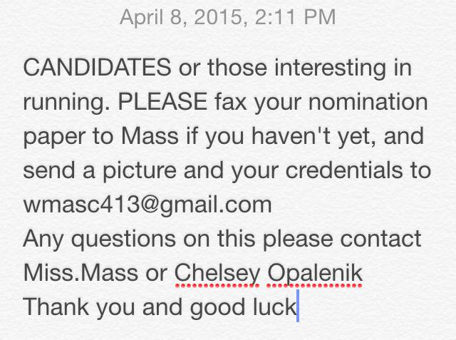 wmasc1's tweet image. INFORMATION FOR CANDIDATES🎉🎉🎉🎉