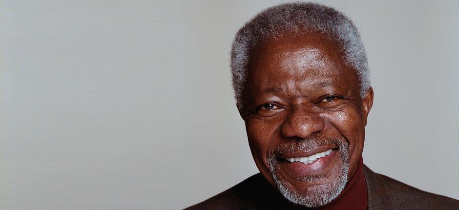 Happy 77th Birthday, Kofi Annan! He\s the former secretary-general of the United Nations & Nobel Peace Prize winner! 