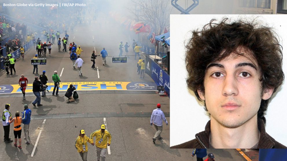 ABC's tweet photo. UPDATE: Dzhokhar Tsarnaev guilty on Count 1 in Boston bombings trial; more counts being read: http://t.co/7QD4paCebN http://t.co/fu27c2RY7m