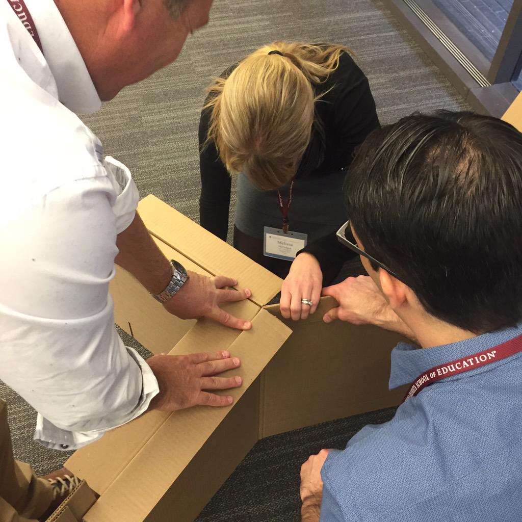 ProjectZeroHGSE's tweet photo. Making with educators and architects at #ppeleft #makered http://t.co/q64Sx7ZcwP