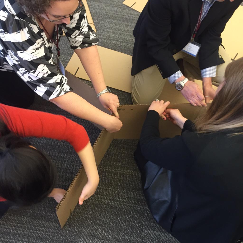 ProjectZeroHGSE's tweet photo. Making with educators and architects at #ppeleft #makered http://t.co/q64Sx7ZcwP