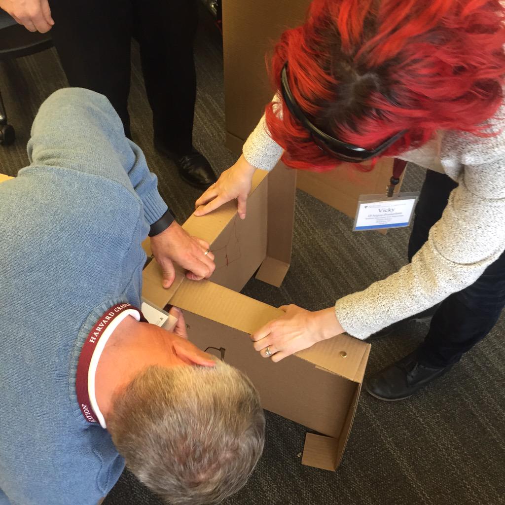 ProjectZeroHGSE's tweet photo. Making with educators and architects at #ppeleft #makered http://t.co/q64Sx7ZcwP
