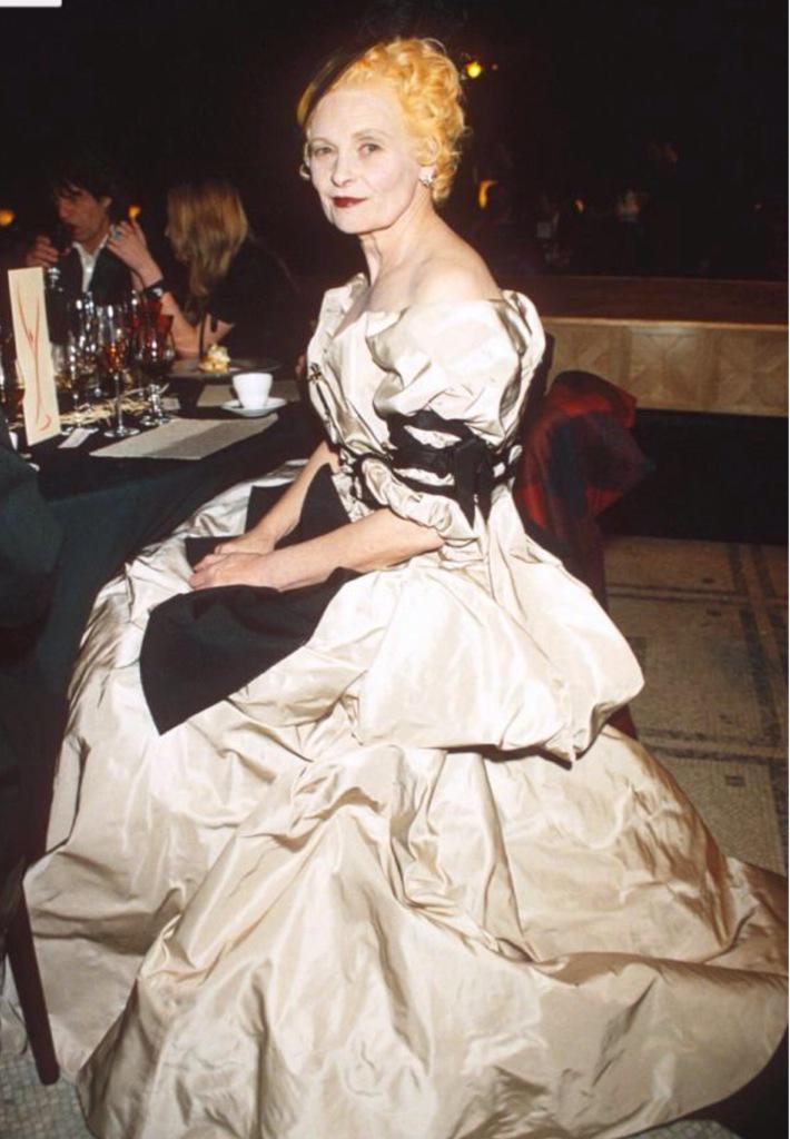 Happy Birthday to Vivienne Westwood one most culturally seminal people in the last 40 years.  