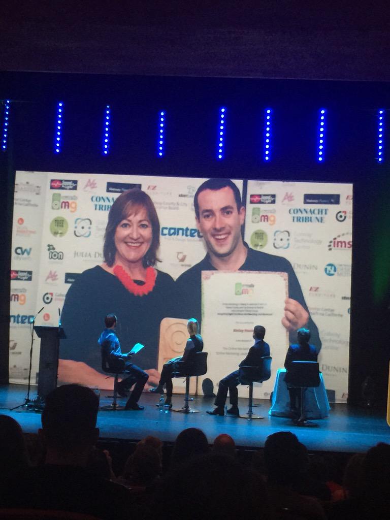 anpucangalway's tweet photo. @Kinlay_Galway more of a face for radio ;) All joking aside fantastic company, hostel done right #Kinlay #omigawards http://t.co/HzwLbwsxLY