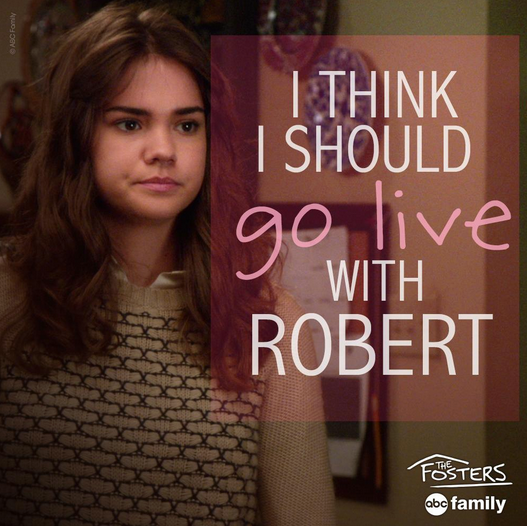 FreeformTV's tweet photo. Callie had a HUGE decision to make. Where were you hoping to see her live? #TheFosters http://t.co/fD2CIRiRDc