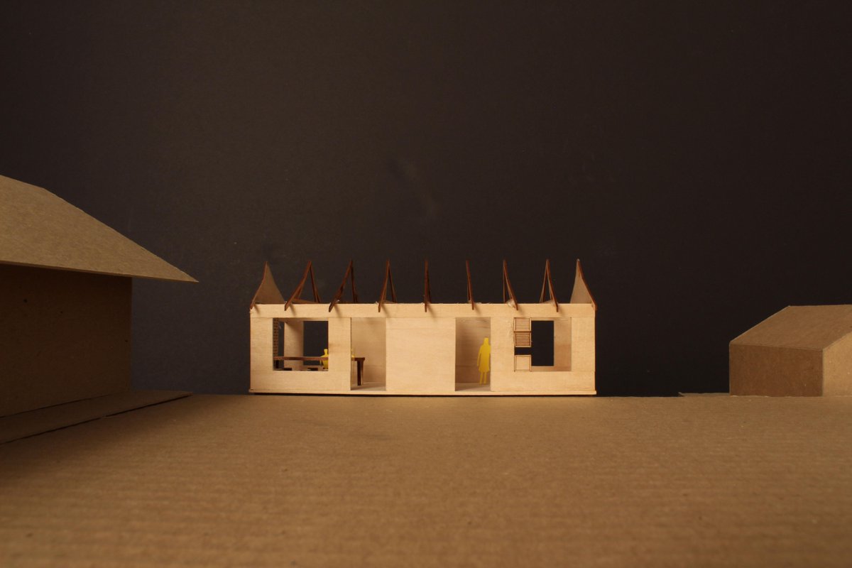 iitindo15's tweet photo. Individual schemes for midterm pt. 4 #iit #designbuild #studio #architecture #rural #Indonesia #model http://t.co/jQSy7z1zMt