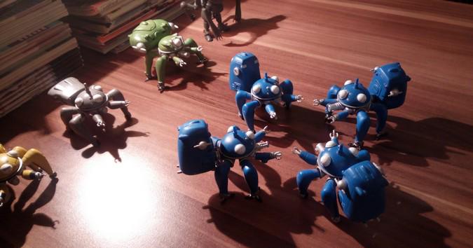 Prity777's tweet photo. ^^ Figur Stand Alone Complex Tachikoma Collection 8x Figure Ghost in the Shell 
http://t.co/yc3XYmQaXF http://t.co/sNpF3KDXA9