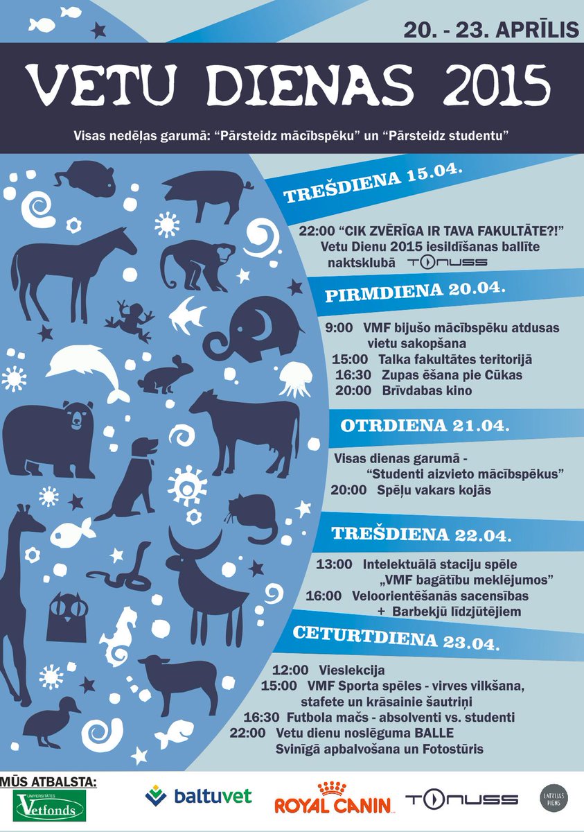 VMF_SP's tweet photo. 'Vetu Dienas 2015' tuvojas!!! Sākam atskaiti! #vetudienas http://t.co/kCP9DRVGfO