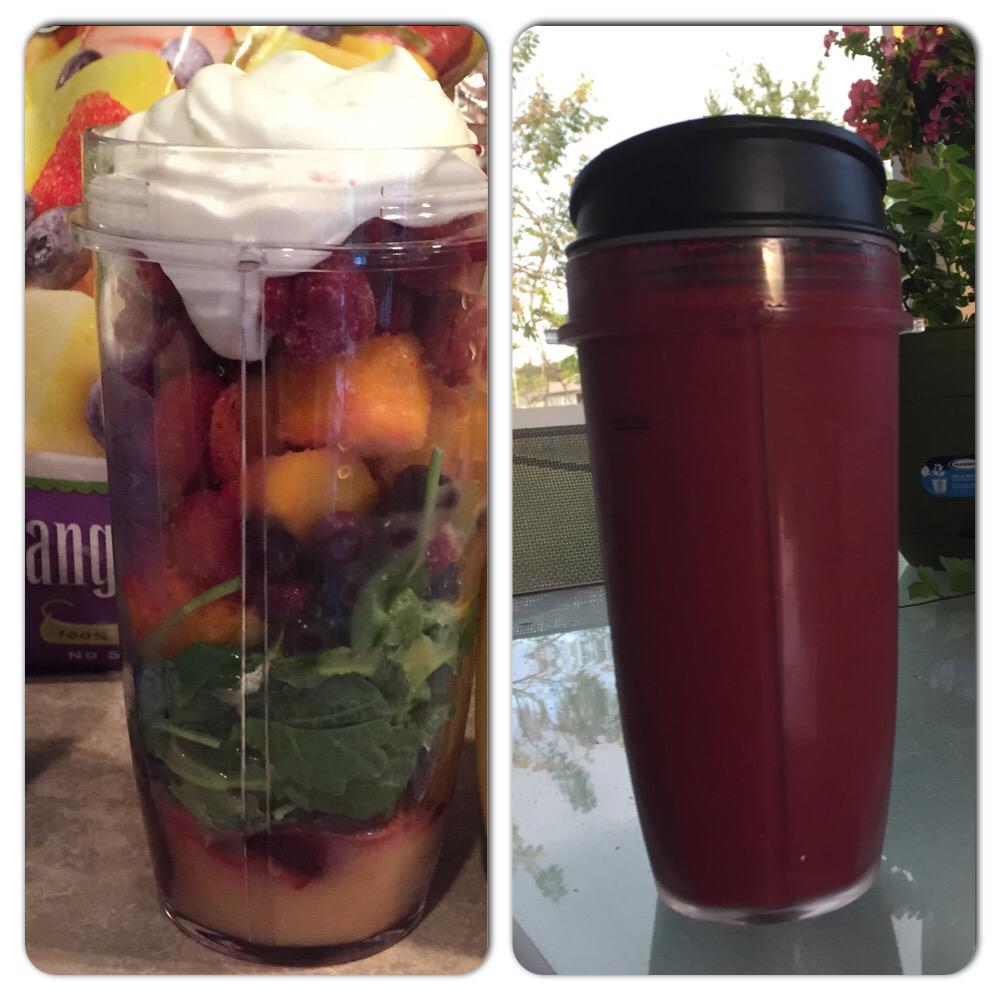 bodybuildingam1's tweet photo. Made a #heartHealthy #smoothie after my first walk since my hospital stay #stronger #healthierHeart #over40yo http://t.co/YkB55j9uwk