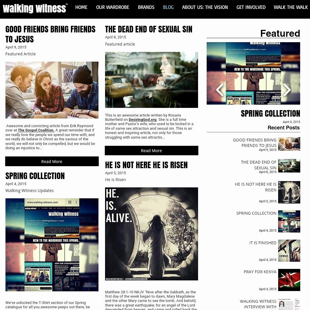 WalkingWitness's tweet photo. #WALKINGWITNESS//#BLOGUPDATES!! Don't forget to check out the Walking Witness blog guys!.. https://t.co/weydexdeig Wx http://t.co/mnJtXyLbgz