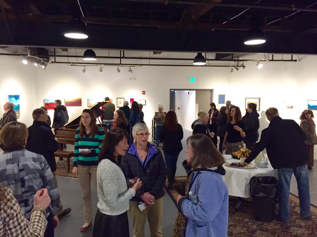 PMACvisualart's tweet image. Thanks everyone for coming out to @PMACportsmouth tonight for Steffanie Antonio's solo exhibit at the Haas Gallery.