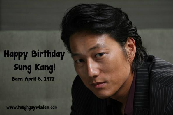 Happy 43rd Birthday to Sung Kang! 