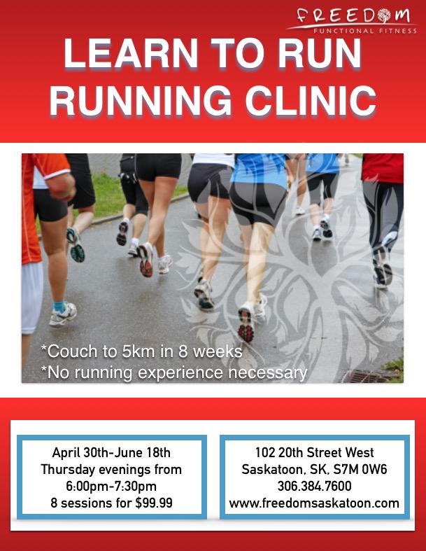 FreedomSask's tweet photo. Get ready for a summer filled with activities!! #runningclinic #freedomfit #yxe 🏃 http://t.co/oDlkDUAl4g