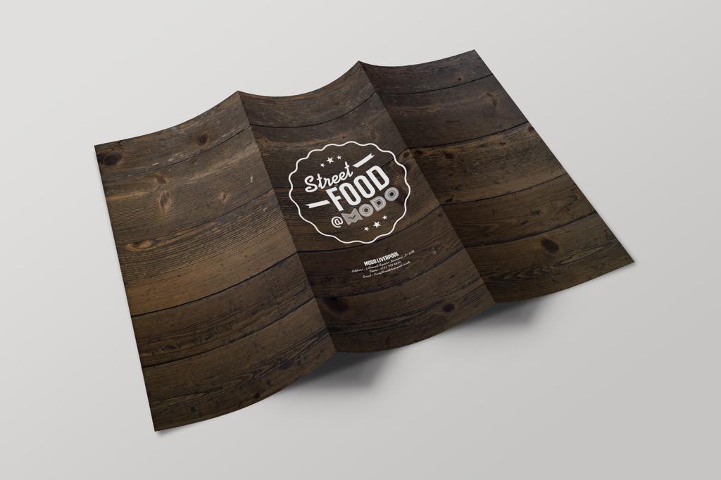 L10Studio's tweet photo. New work: 

Branding and Menu design for @LoveModo for their new, outdoor street food instalment 'Food@MODO' http://t.co/K7B0pMGyWX