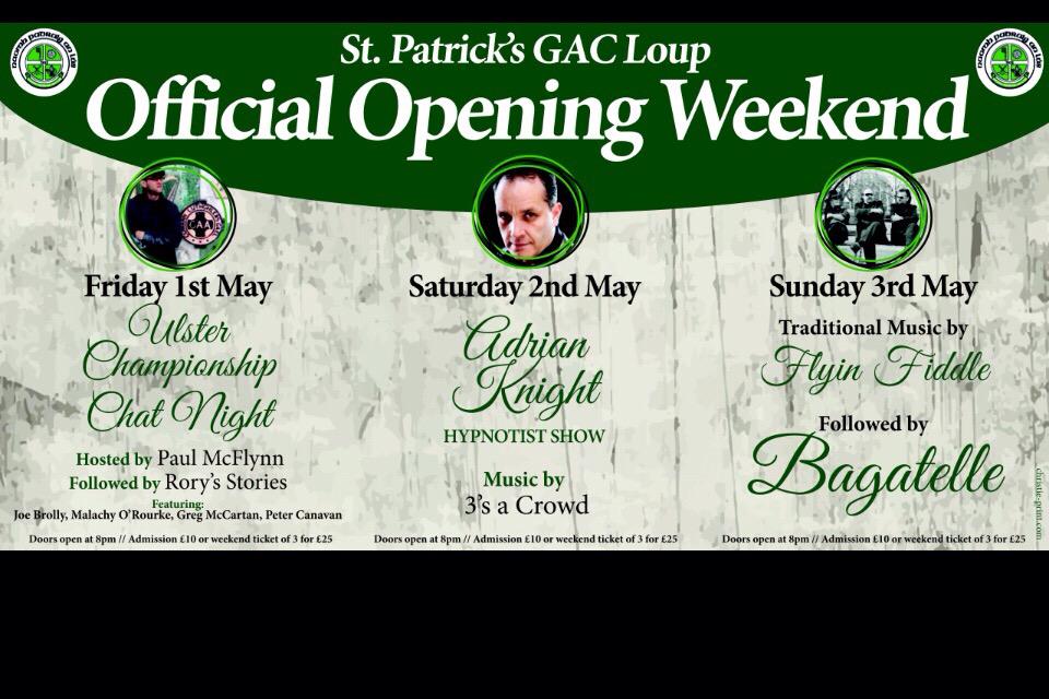RonanBearDevlin's tweet photo. Any chance of a RT for a huge weekend in @LoupGAC .. Official opening of our new field #BeAPartOfHistory #Bagatelle http://t.co/HYyoK3DrWN