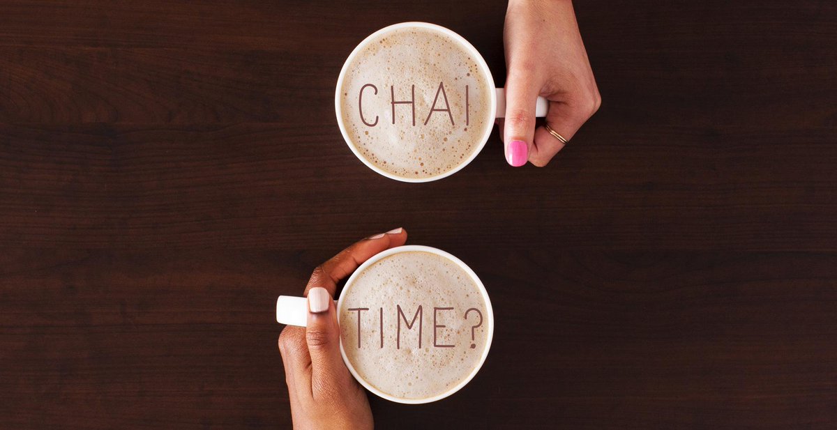 Buy an Oprah Chai, get one free and we’ll donate to support youth education. 4/9-4/11, 2-5pm #StarbucksDate #DoGood