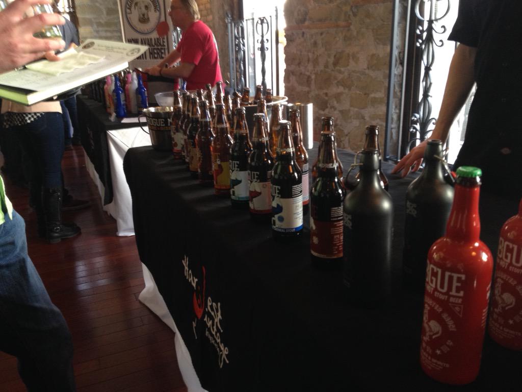 devillainess's tweet photo. Spending the afternoon with @RogueAles & @lagunitasbeer #ftw #imgoingrogue #craftbeer #yyc http://t.co/PAqMCn9b3l