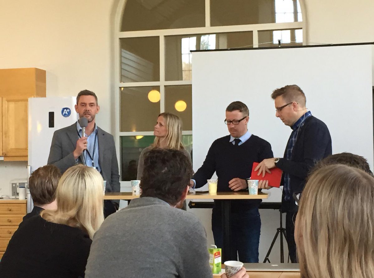 Tor Anders Voldsund @torandersv fra Fasett ledet i dag en paneldebatt om digitale trender fra #sxsw