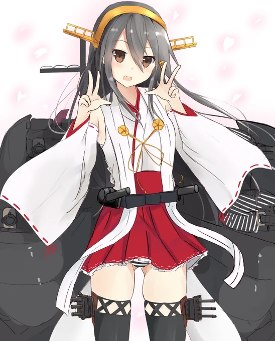 榛名さんが150になったのでWピース 