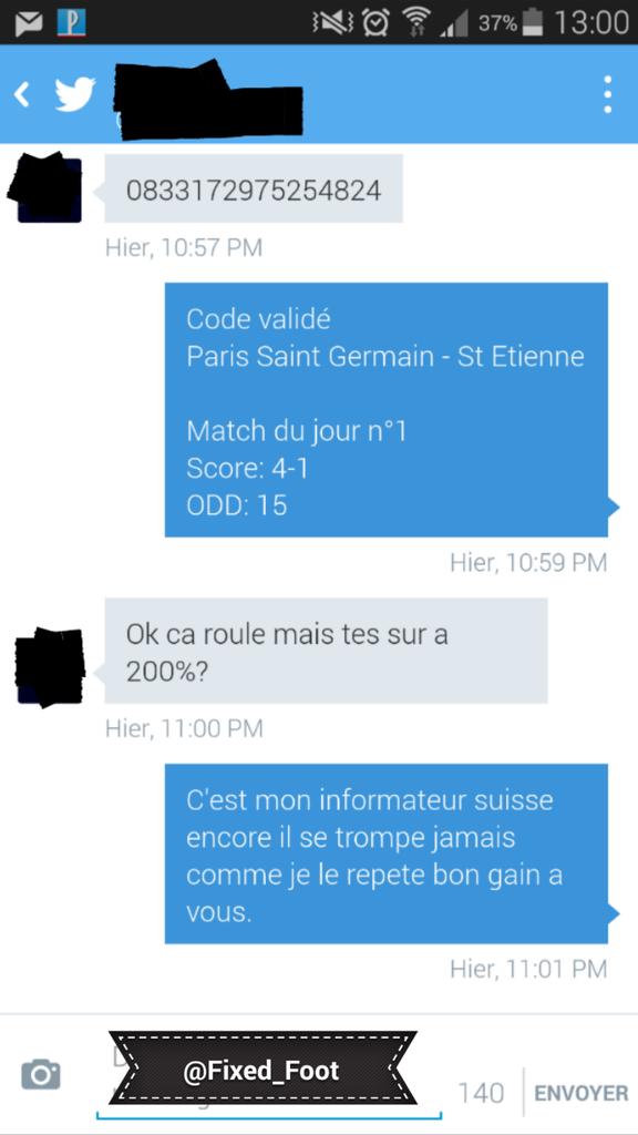 Fixed_Foot's tweet image. Ca passe comme avant hier ! Mon informateur suisse encore une fois!