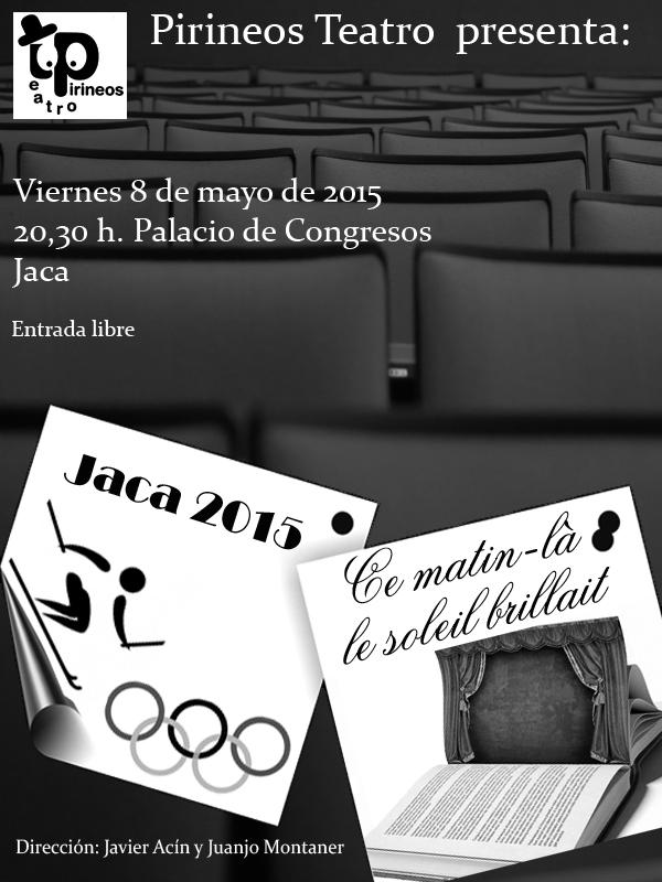 piriacin's tweet photo. Mañana jueves en directo en Aragón TV, una mirada a Pirineos Teatro,  "Aragón en abierto" http://t.co/hZ1MVwIRTq