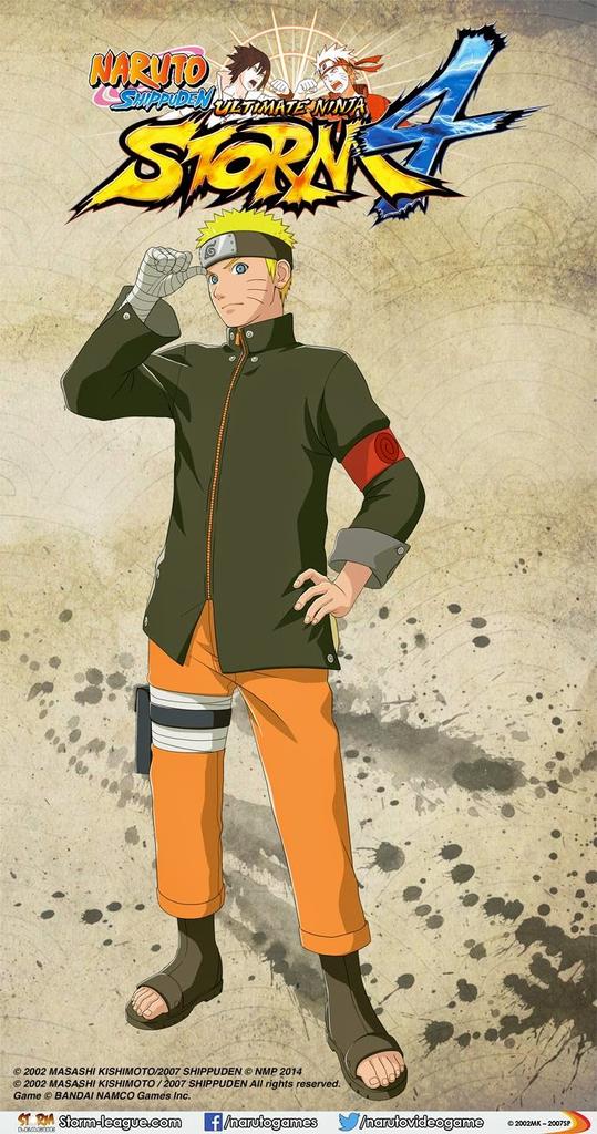 Naruto: Ultimate Ninja Storm 4 com personagens do filme The Last