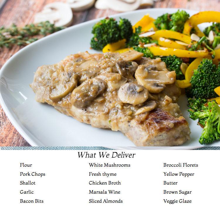 #ThisWeeksDelivery included this tasty morsel, #PorkChopMarsala!

#ChefAmi #ToDroolisHuman #Gainesville #GNV #GNVFL