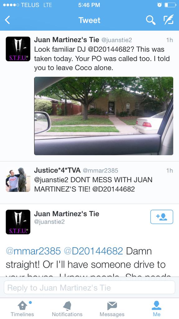 Mcdeadles's tweet photo. JuansTie  just gets creepier &amp; creepier. http://t.co/yHZPoDDwZv