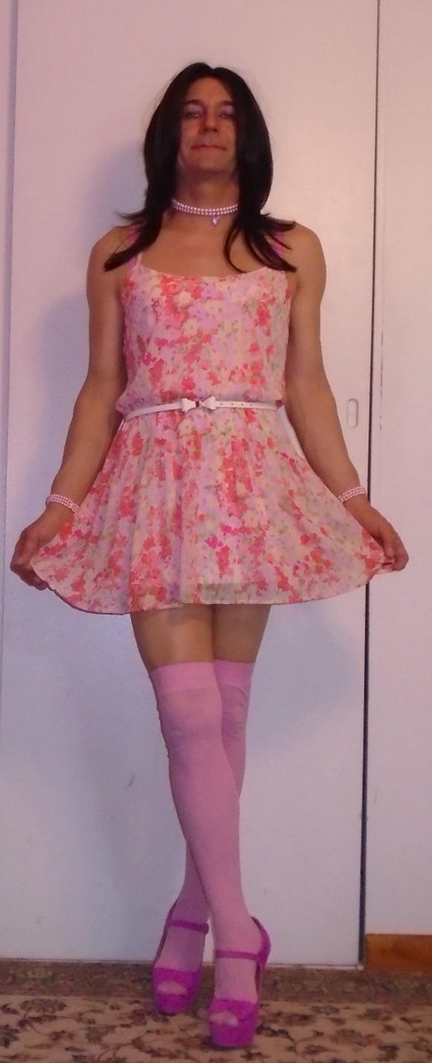 crossdresser pink dress m i pretty with this look in pink dress? : r/crossdressing