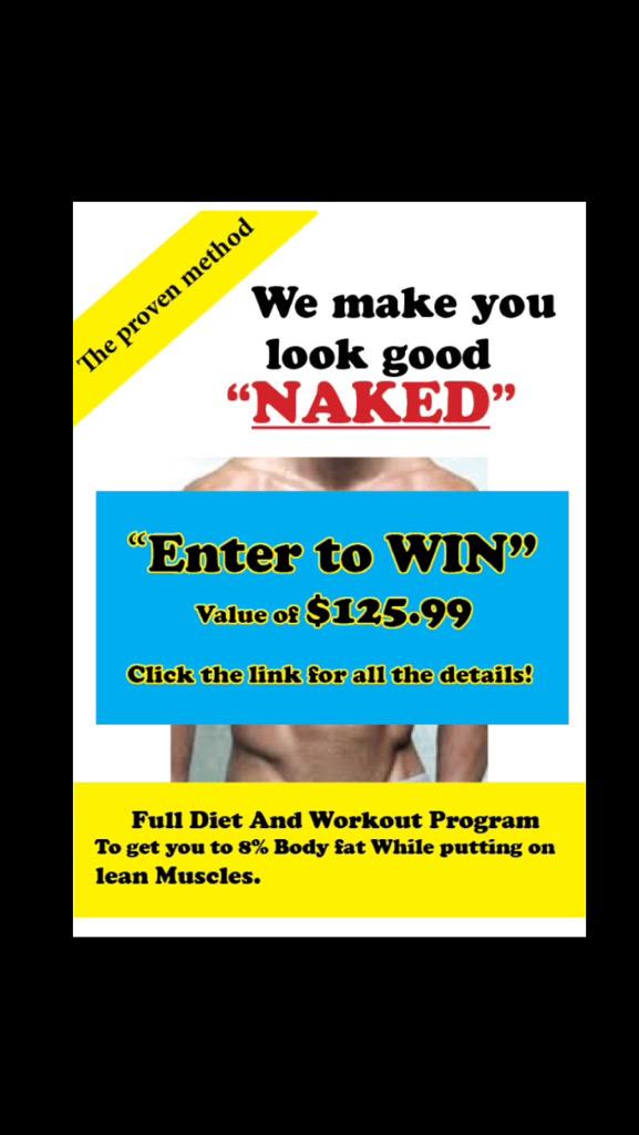 Retweet and Write a Positive review on Amazon! For chance to win FULL Workout &amp; Diet Program!
 tiny.cc/7aaswx