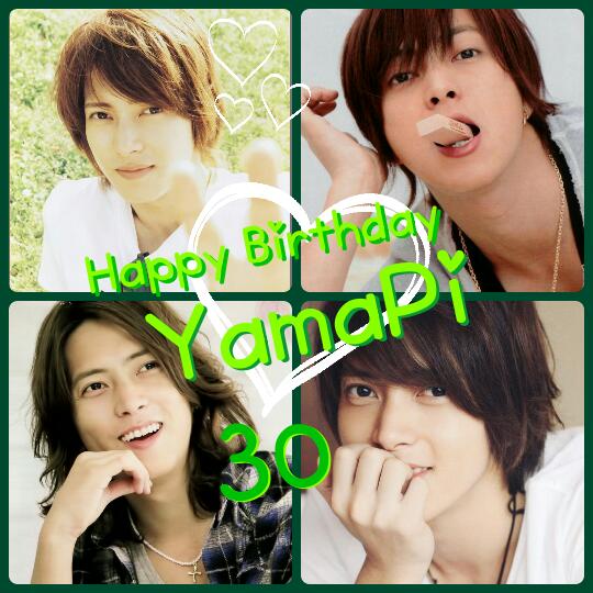 Happy Birthday, Yamashita Tomohisa!              !!  