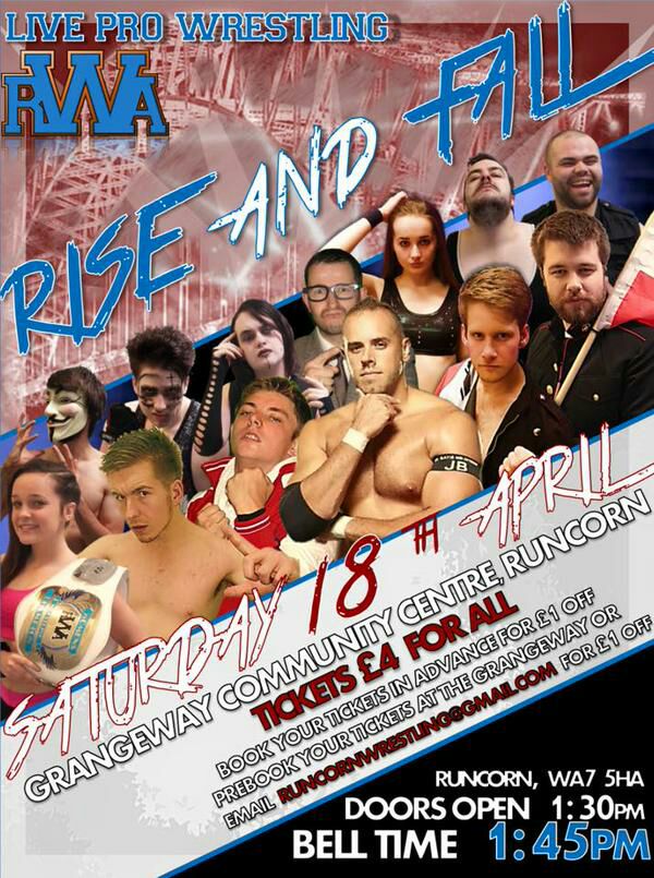 BaneMarcus's tweet photo. 18/04/15 #RWA RISE AND FALL... MARCUS BANE RISES... THE REJECTED SHALL FALL! #WarRagesForever #WatchYourEyeliner http://t.co/w68yuRKsAv