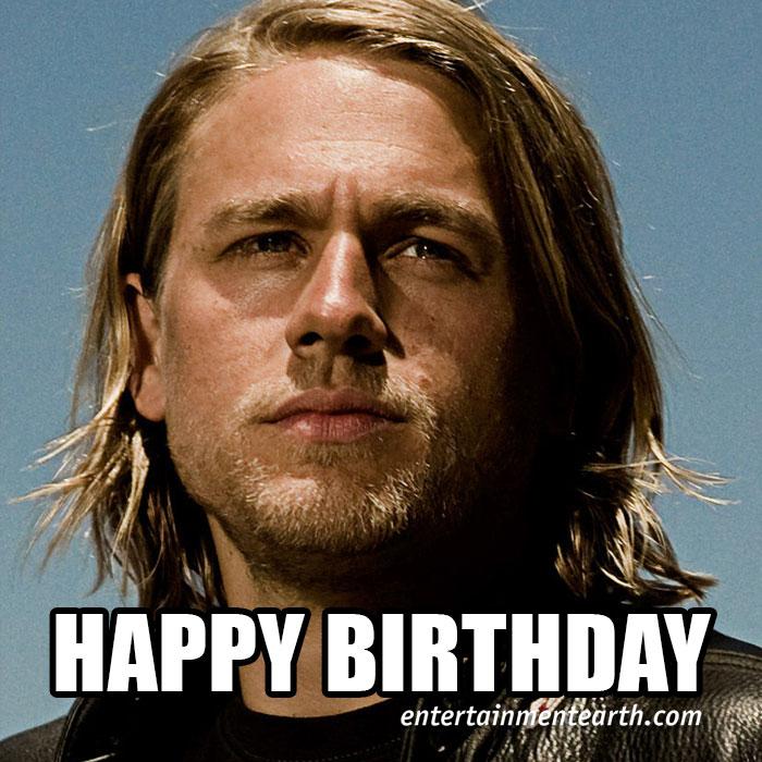 Happy 35th Birthday to Charlie Hunnam of Sons of Anarchy ! Shop 