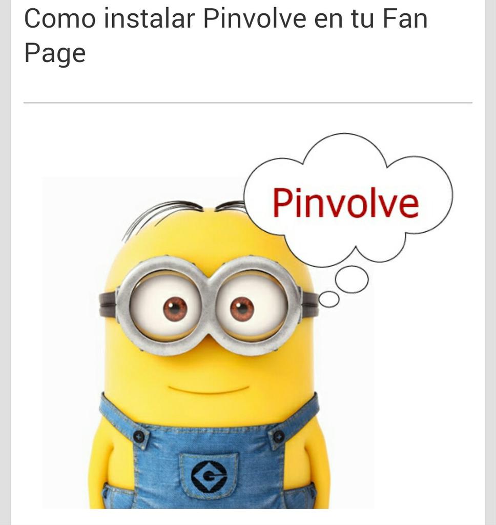 MariangelesBer's tweet image. ⏩Como instalar Pinvolve en tu Fan Page: wp.me/p3kQyS-8N vía @MariangelesBer #pinvolve #Facebook