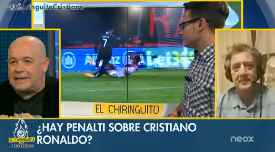 elchiringuitotv's tweet photo. ¿Es PENALTI sobre Cristiano? ¡PARTICIPAD!
RT - SÍ
FAV - NO
#ChiringuitoCristiano http://t.co/sK7BVPl1jG